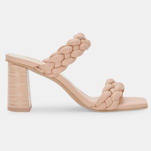 Dolce Vita Paily Wide Heels Stella Cream size 10 New in box